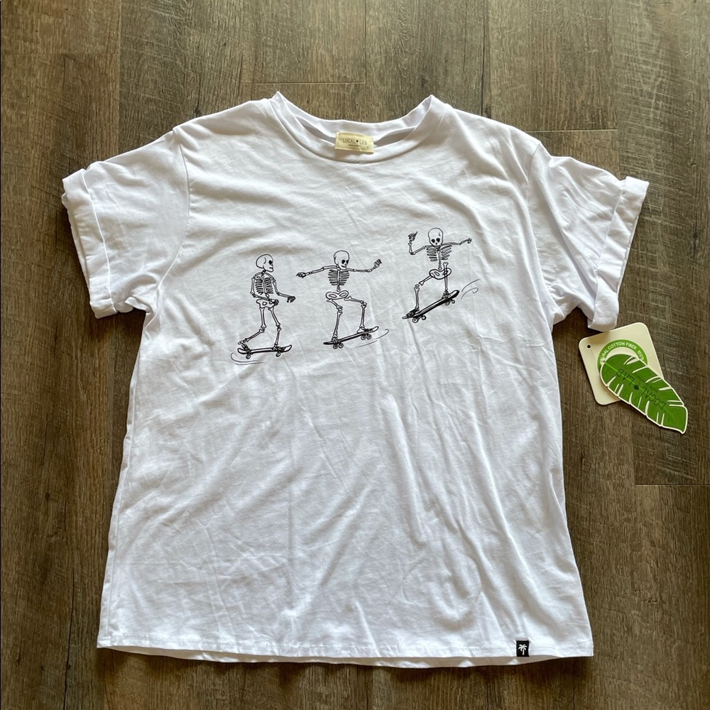 Local Lab Skater Skelly tee